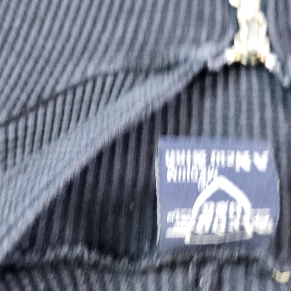 Y2K Sledge Shirt Womens Small Blue Hooded Thermal 1/2 Zip Long Sleeve Graphic - Picture 4 of 9